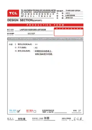 TCL L40F3301B